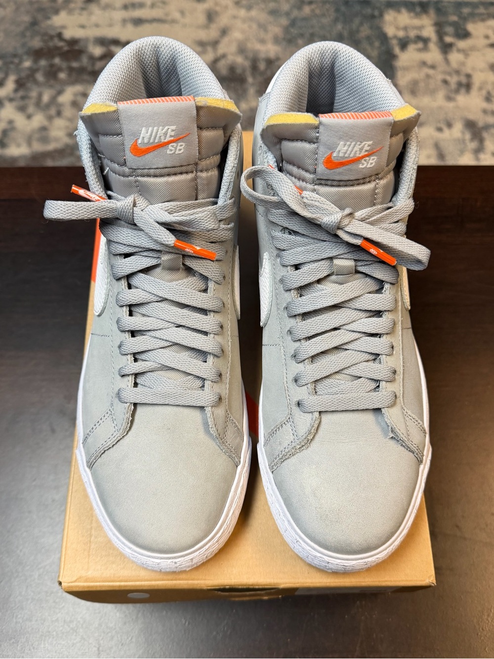 Nike SB Zoom Blazer Mid ISO Wolf Grey/White
